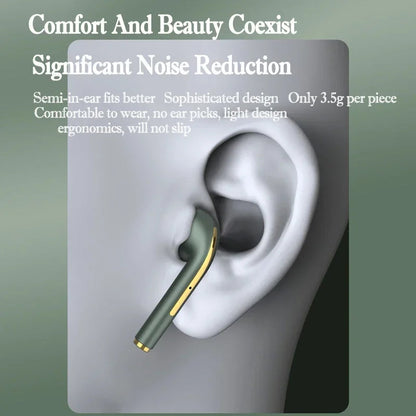 Xiaomi J18 Wireless Bluetooth Earphones HiFI In Ear Stereo Soundtrack Microphone Waterproof Touch Noise Reduction Earphones Techelectronicx