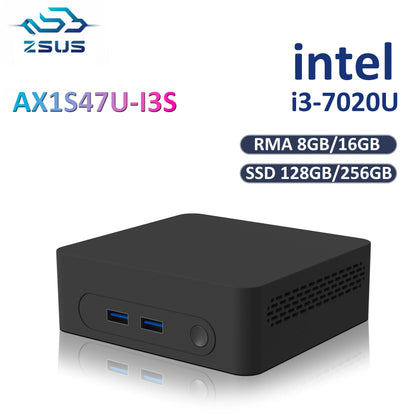ZSUS i3 Mini PC Intel Celeron Desktop Gaming Computer 8GB 16GB 128GB 256GB DDR4 USB3.0 WIFI5 BT4.2 TechElect