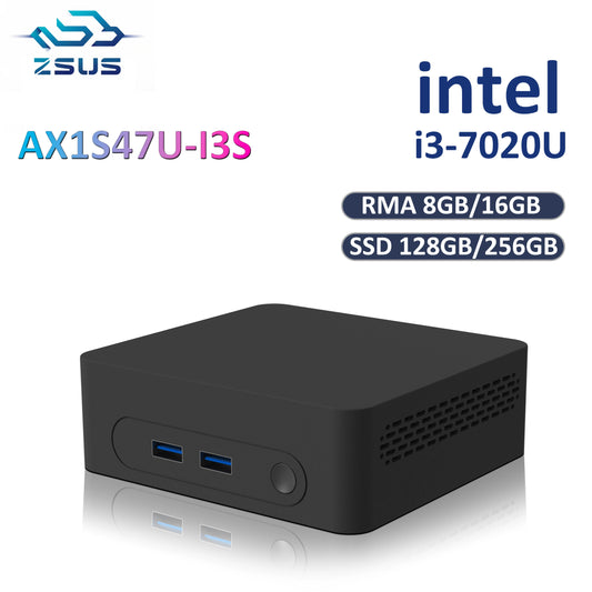 ZSUS i3 Mini PC Intel Celeron Desktop Gaming Computer 8GB 16GB 128GB 256GB DDR4 USB3.0 WIFI5 BT4.2 TechElect