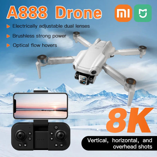 Xiaomi Mijia A888 Pro Drone 8K Professional ESC Dual Camera Localization Obstacle Avoidance 5GWIFI Remote Control Quadcopter Toy Techelectronicx