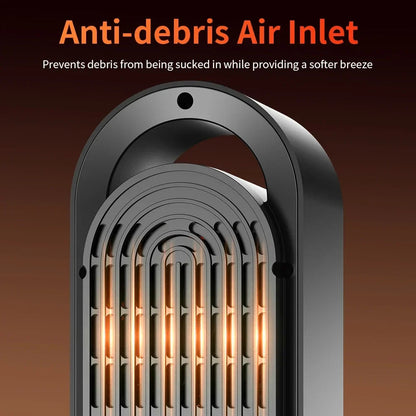 1000W Portable Heater Mini Electric Heater Room Space Heater Warm Heating Hot Fans for Home Office Hand Foot Warmer for Winter TechElect