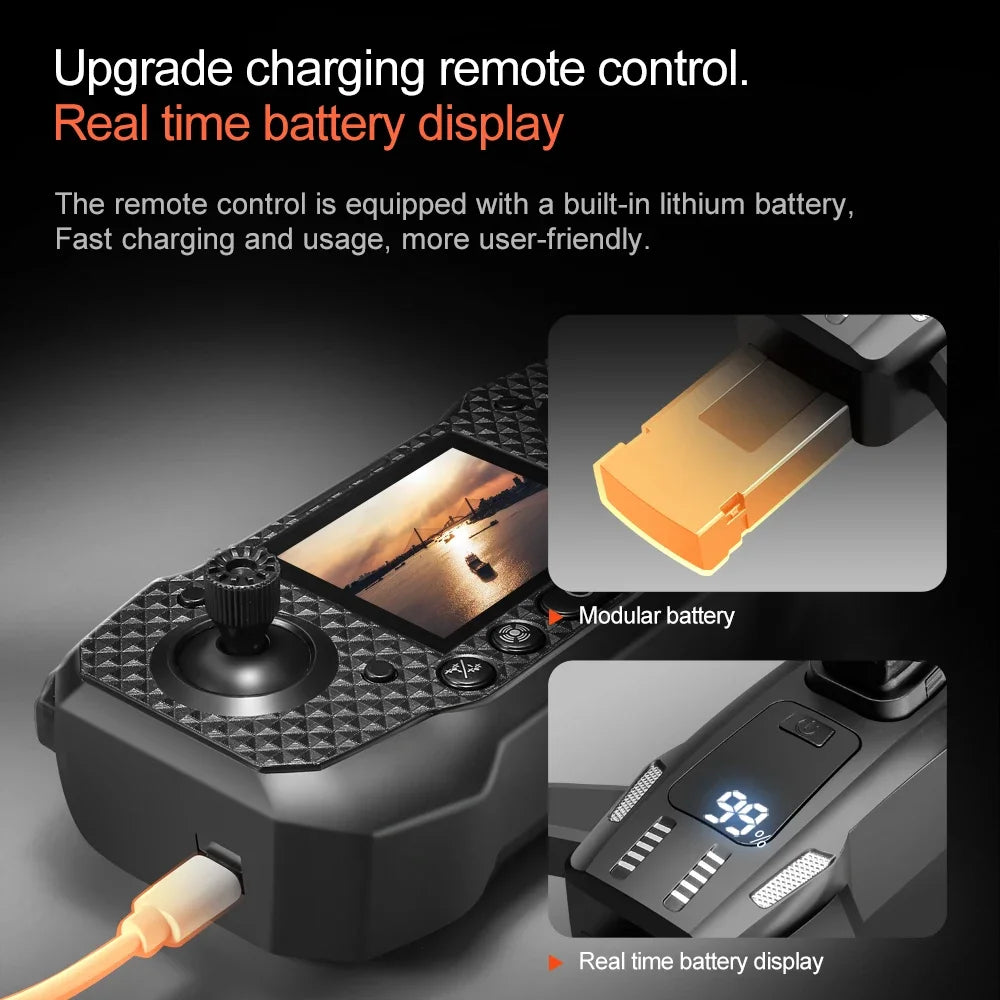 Xiaomi Mijia M6 Drone Brushless Motor Professional 8K HD Aerial Photography Obstacle Avoidance UAV Four-Rotor Helicopter Toys TechElect