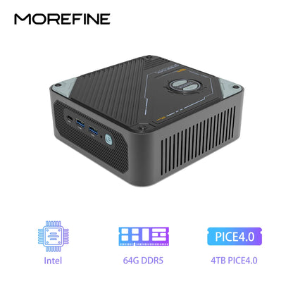 MOREFINE New Mini Pc S800 Intel Core Ultra 9 185H Ultra 7 155H Diy Gaming Computer Laptop Gamer Desktop Computers Windows11PRO TechElect