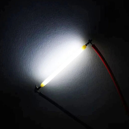 10pcs Edison Bulb LED Filament Lamp Parts 38mm DC3V DC12V LED Bead Incandescent Light Accessories Diode for holiday lighting DIY Techelectronicx