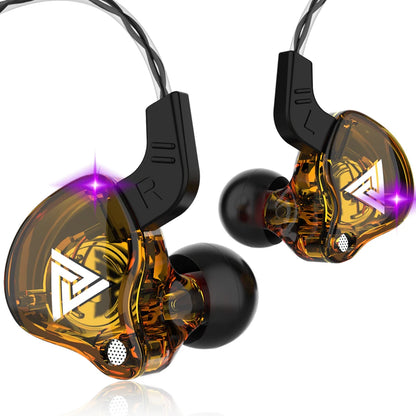 3.5mm Cable Wired Earphones QKZ AK6 HiFi Sound Quality Earphone With Wire Gaming Headset Gamer Headphones Bass Cheap Sale Earbud - TechElect