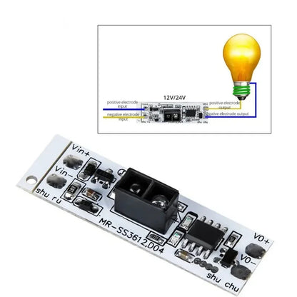 XIKCU Smart Switch Module Sensor Motion Detector Finger Hand Sweep Sensor DC 12V 24V 3A Maximum 36W Power Light Switches Techelectronicx
