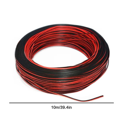 10m Extension Cable With 2pin 20 AWG For LED Strip Tape String Connect  Electrical Wire Techelectronicx