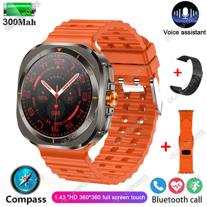 Z7 Ultra Smart Watch Men Women Watch 7 Ultra Amoled 415*415  BT Call Outdoor Sport Compass Watches ECG+PPG Waterproof SmartWatch Techelectronicx