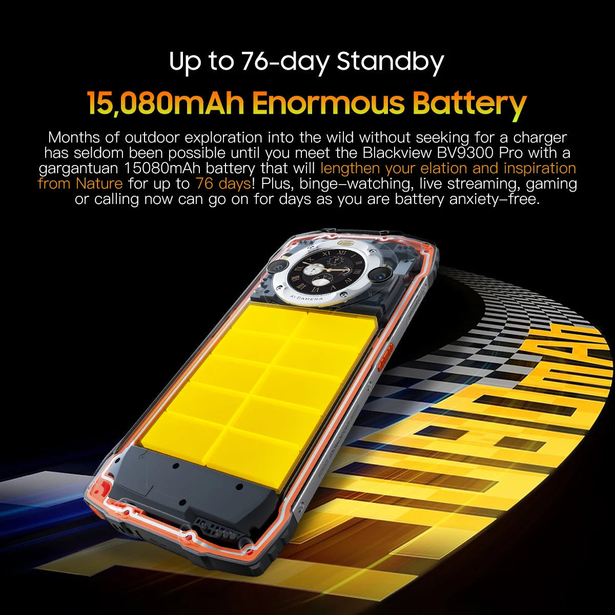 [World Premiere] Blackview BV9300 PRO Rugged Smartphone Helio G99 Android 13 Mobile Phone 8GB 12GB RAM, Dual Display Cellphones Techtronicx