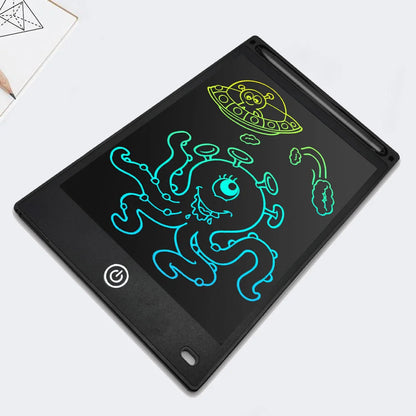 12 Inch Electronic Drawing Board(Brightness Increase By 20%), Writing Tablet For Kids, Colorful Screen Doodle Board Techelectronicx