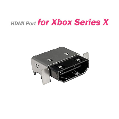 1-10pcs XSS XSX HDMI Port Connector Socket for Xbox Series X / Xbox Series S Replacement HDMI-Compatible Port Socket Connector Techelectronicx