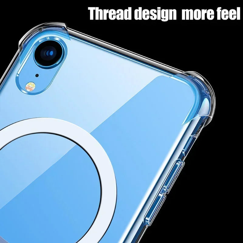 Magnetic Metal Plate Ring for Magsafe Wireless Charger Iron Sheet Sticker Magnet Cellphone Holder for IPhone 16 15 14 13 Pro Max Techelectronicx