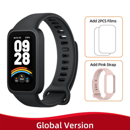 Xiaomi Mi Band 9 Active Global Version Smart Bracelet 9 Color 1.47" TFT Display 50+ Sport Modes Blood Oxygen Monitor Wristband Techelectronicx