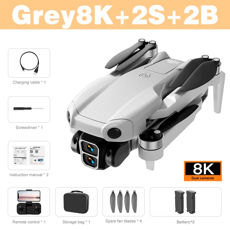 Xiaomi Mijia A888 Pro Drone 8K Professional ESC Dual Camera Localization Obstacle Avoidance 5GWIFI Remote Control Quadcopter Toy Techelectronicx