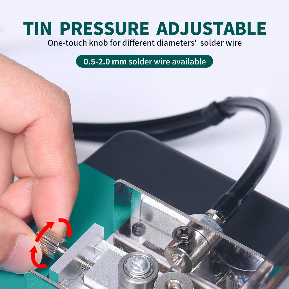 YIHUA 928DT-II 230W Soldering iron Auto Send Tin Soldering Station Fast Heating Tin Feeder Foot Rest Welding Machine Tools TechElect