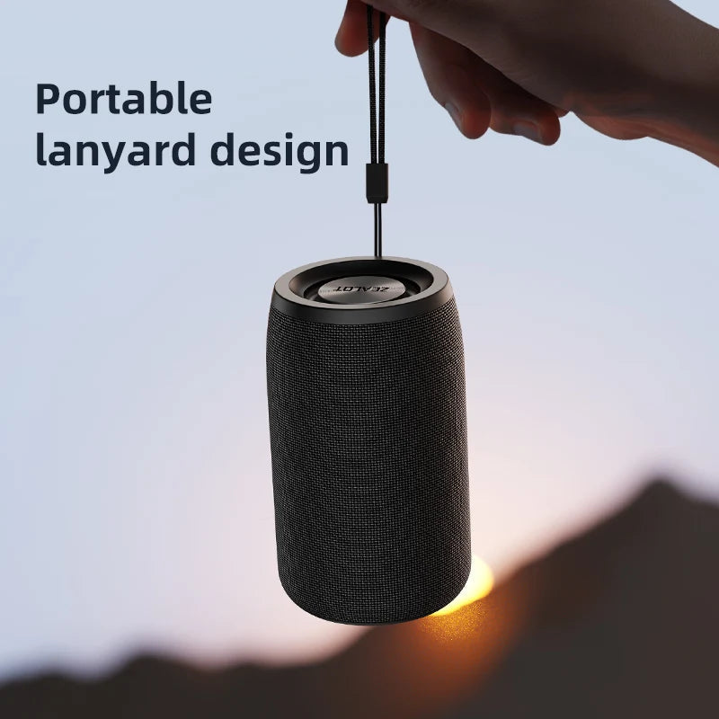 ZEALOT-S32 Wireless Bluetooth Speaker Mini Portable HIFI Subwoofer Speaker with fm Radio Column Support TF, TWS, USB Flash Drive Techelectronicx