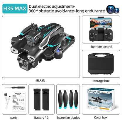 【TYRC H35】Rc camera drone 4K professional high-definition camera brushless motor long-range obstacle avoidance Techelectronicx