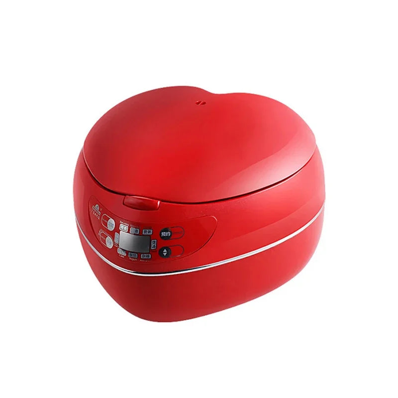 1.8L Heart-Shaped Rice Cooker 220V/300W Home Smart Rice Cooker With Cooking Porridge And Making Cakes Cooking Function Techelectronicx
