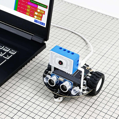 Yahboom Tiny:bit Plus Microbit Robot Car With ESP32 WiFi Camera Module Support APP FPV Control Programmable Toy Kids Coding TechElect