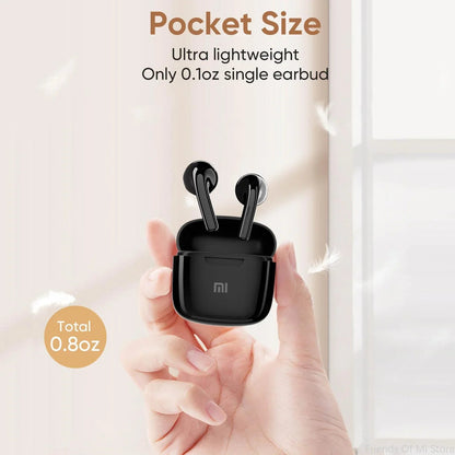 Xiaomi In Ear Headphones Wireless Bluetooth Earbuds 25Hrs Playtime USB C TWS Built in Noise Cancellation Mic with Charging Case Techelectronicx