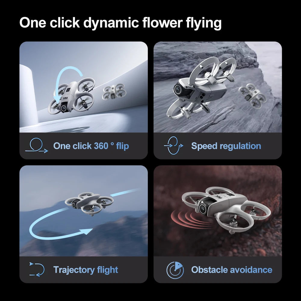 Xiaomi Mijia V66 Mini Drone Children's Toy 8K Profession HD Camera WiFi RC Height Freestyle Keep Helicopter Foldable Quadcopter Techelectronicx