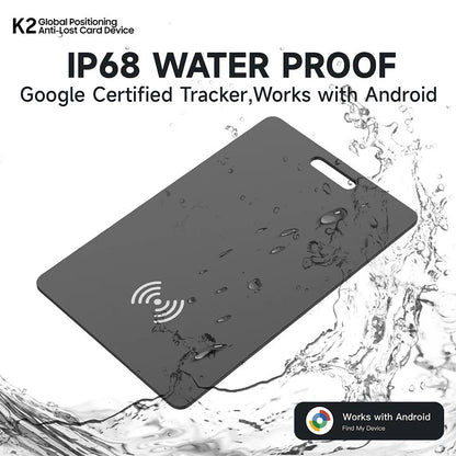 Xiaomi Google GPS Tracker Wireless Charging Card Wallet Anti Loss Device Ultrathin Intelligence Locator For Android Google 2025 Techelectronicx
