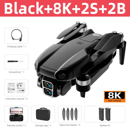 Xiaomi Mijia A888 Pro Drone 8K Professional ESC Dual Camera Localization Obstacle Avoidance 5GWIFI Remote Control Quadcopter Toy Techelectronicx
