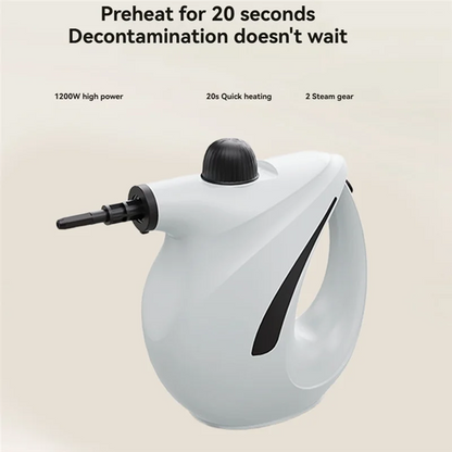 【FUXQ】Pressurized Steam Cleaner For Home Portable Handheld High Temperature Steam For Couch Clothes Car Seats Kitchen Techelectronicx