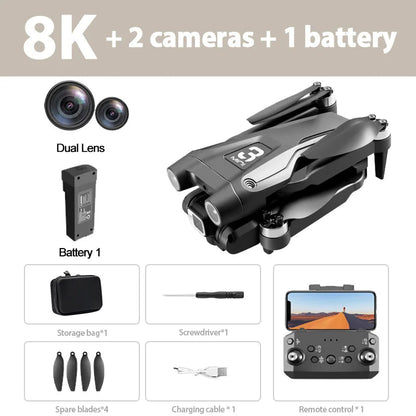 Xiaomi Mijia Z908 Pro /MAX 8K Drone ESC Professional 4K Dron Optical Flow Localization 3sided Obstacle Avoidance Quadcopter Toys Techelectronicx