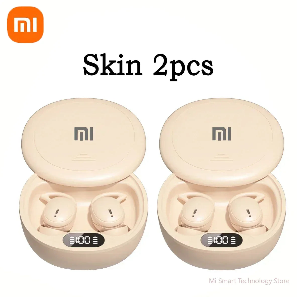 XIAOMI MIJIA TWS Sleep Wireless Earbuds M73 Bluetooth5.4 In Ear Stereo Hidden Earphones Noise Cancelling Headphones With Mic Techelectronicx