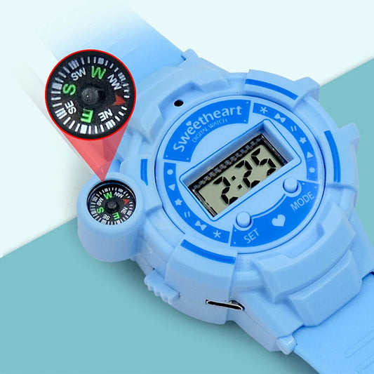 1 Pair Electronic Walkie Talkie Watch Interactive Two-Way Radio Walky Talky Spying Gadgets Birthday Gift for Boys Girls Techelectronicx