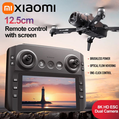 Xiaomi M7 Drone 8K Aerial HD Dual Camera Photography Intelligent Obstacle Avoidance Brushless Power 5G WIFI GPS Return Drone TechElect