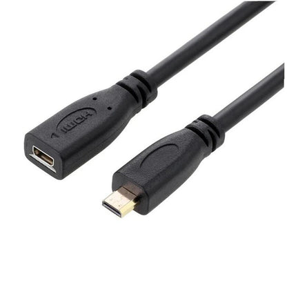 0.3M HD Video Micro HDMI Male Female Extended Line HDMI Moto Mobile Dock Station Techelectronicx