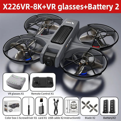 Xiaomi X226/X226VR Mini Drones 4K Professional Remote Control Helicopter Plane RC Dron With Screen Quadcopter Toys Gift for Kids Techelectronicx