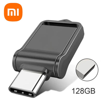 Xiaomi Mini 2TB Flash Drive USB 3.0 Fast Type C Pen Drive Memory Stick High Speed Data 512GB For Computers Phone PC Fast U Disk Techelectronicx