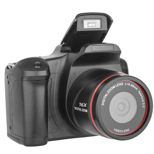 1080P 16MP Digital Camera 16X Zoom Camcorder with 2.4 Inch LCD Screen Video Recorder for Photography and Video - TechElect
