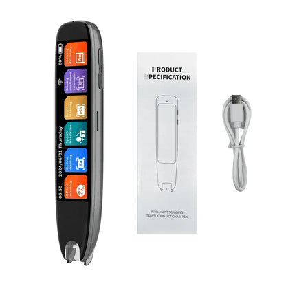 XIKCU S65 Pro Smart Voice Translator 142 Languages WIFI Scan Translation Pen Scanning Translation Pen For Business Travel Abroad TechElect