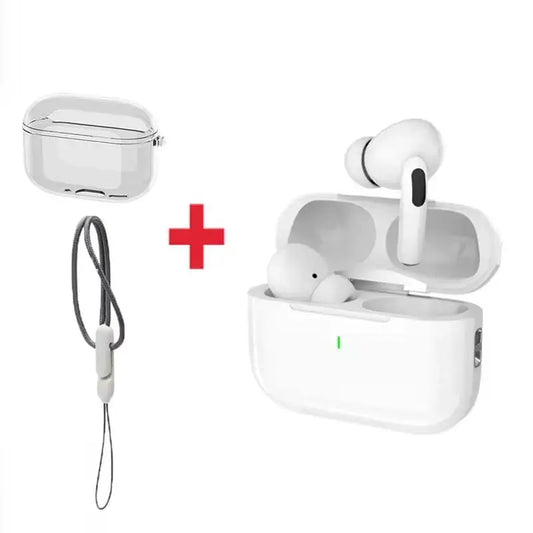 Airs Pro True Wireless Bluetooth Earphones Headphones Bin Lanyard HiFi Sound Low Latency Noise Reduction Earbuds for IOS Android - TechElect