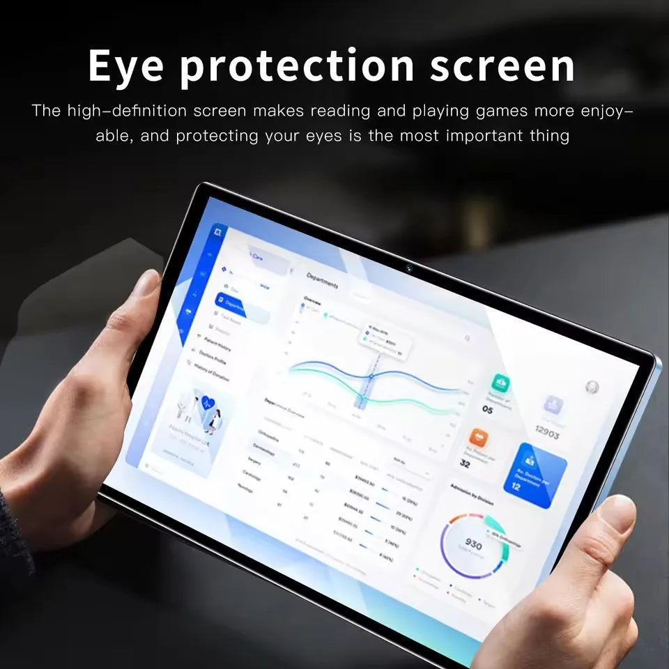 10.1 Inch Tablet  Android 13 Octa Core 4GB RAM 64GB ROM IPS Screen 5000MAH Battery GMS 3G Networ Wi-Fi 1TB Expand Techelectronicx