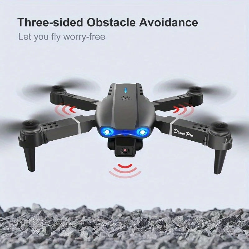 1080P HD Dual Camera E99Pro Drone & Altitude Hold, Beginner Friendly - Long Battery Life, USB Charging, Perfect Gift for Outdoor Techelectronicx