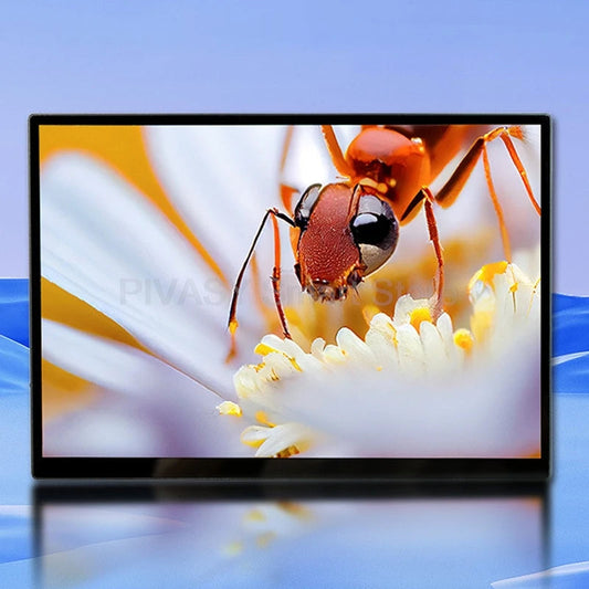 10.5 Inch Touch Screen TV Monitor Mobile Lightweight Portable High - definition Saturation for Movie Home Party Office Business TechElect