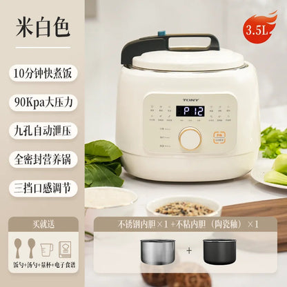 ZYY electric pressure cooker household small automatic exhaust electric pressure cooker Techelectronicx