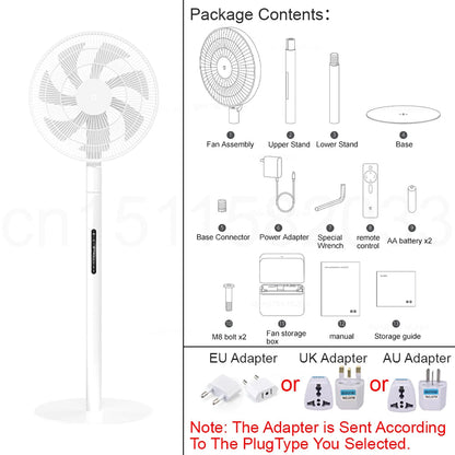 XIAOMI MIJIA DC Inverter Floor Fan Pro,Ultra-Thin Retractable,With Storage Box,Smart Standing Electric Fan,100 Air Flow Settings Techelectronicx