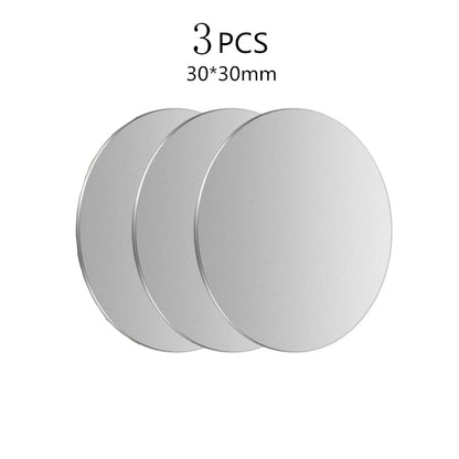1/3/5PCS Metal Plate for Magnetic Car Phone Holder Self-adhesive Iron Sheet Sticker Magnet Mobile Phone Stand Mount For iPhone Techelectronicx
