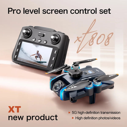 Xiaomi Mijia XT808 GPS Drone Professional 8K HD Dual Camera Brushless Motor avoidance WIFI FPV Foldable RC Quadcopter Helicopter Techelectronicx