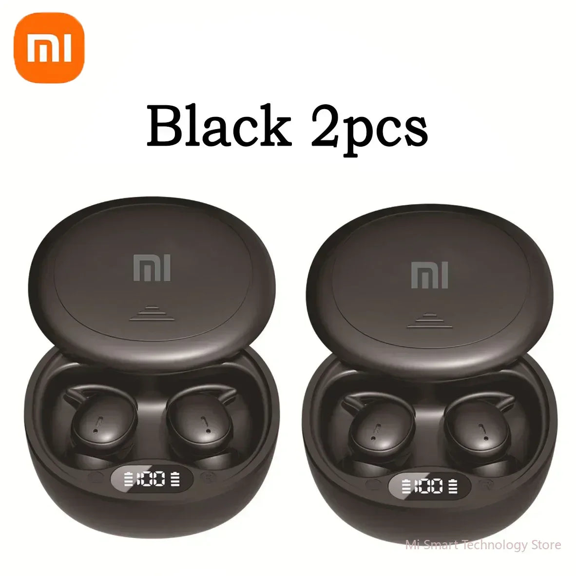 XIAOMI MIJIA TWS Sleep Wireless Earbuds M73 Bluetooth5.4 In Ear Stereo Hidden Earphones Noise Cancelling Headphones With Mic Techelectronicx