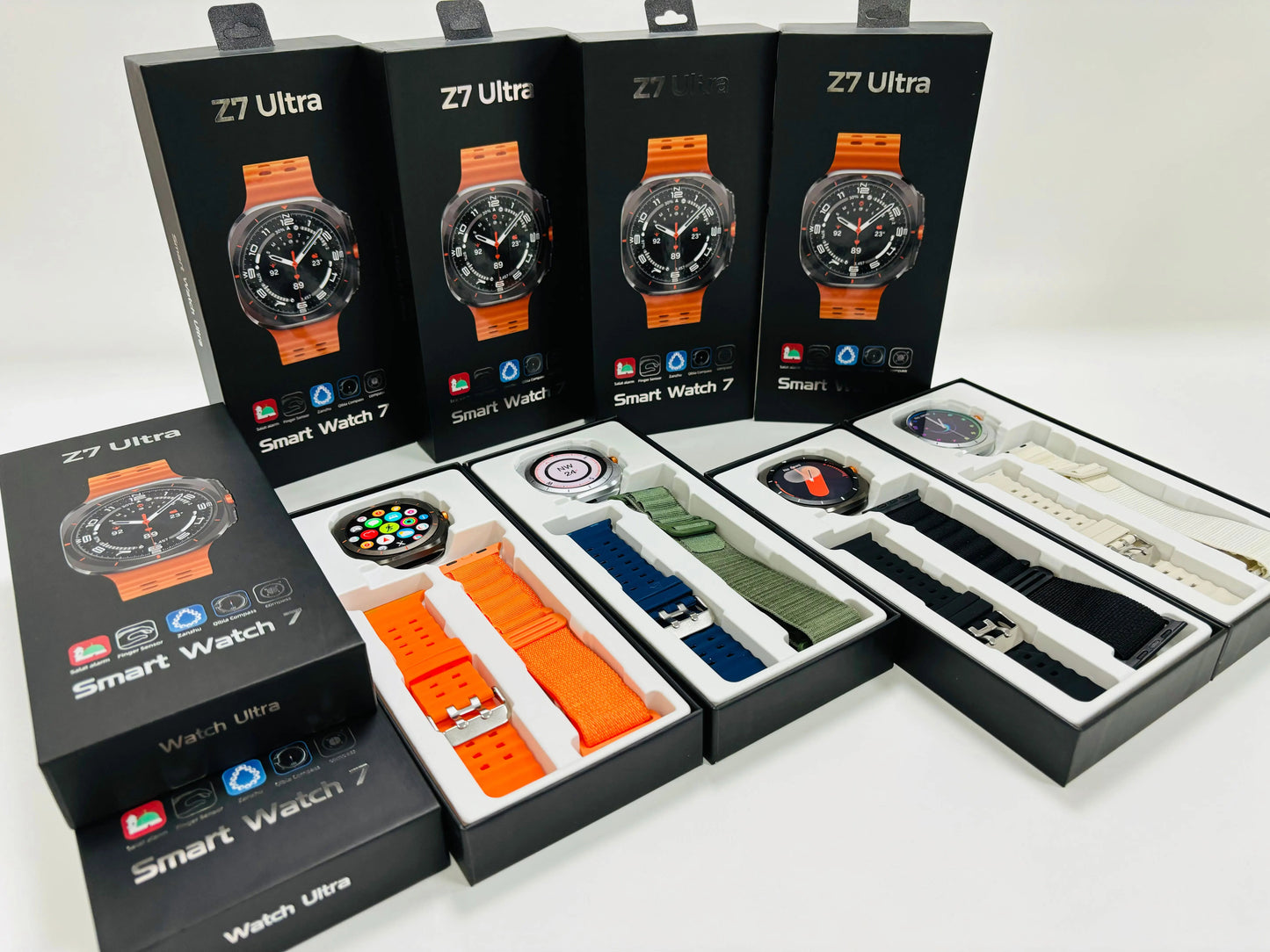 Z7 Ultra Smart Watch Men Women Watch 7 Ultra Amoled 415*415  BT Call Outdoor Sport Compass Watches ECG+PPG Waterproof SmartWatch Techelectronicx