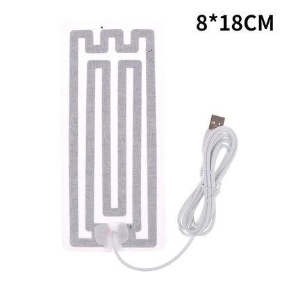 1/2pcs   5V Winter Warm Gloves Usb Powered Heated Pads Hand Warmer Pads TechElect