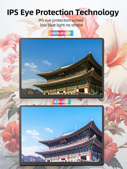 ZSUS 2160*1440  14-inch 2K Portable Monitor 60HZ For Laptop XBox PS4 / 5 Switch TV Box Cell Phone PC Extension  Mobile Techelectronicx