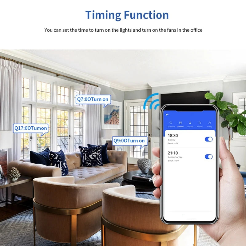 1 PCS Tuya USB Smart Switch Universal Breaker Timer Smart Life For USB Appliances For Alexa Google Home Techelectronicx